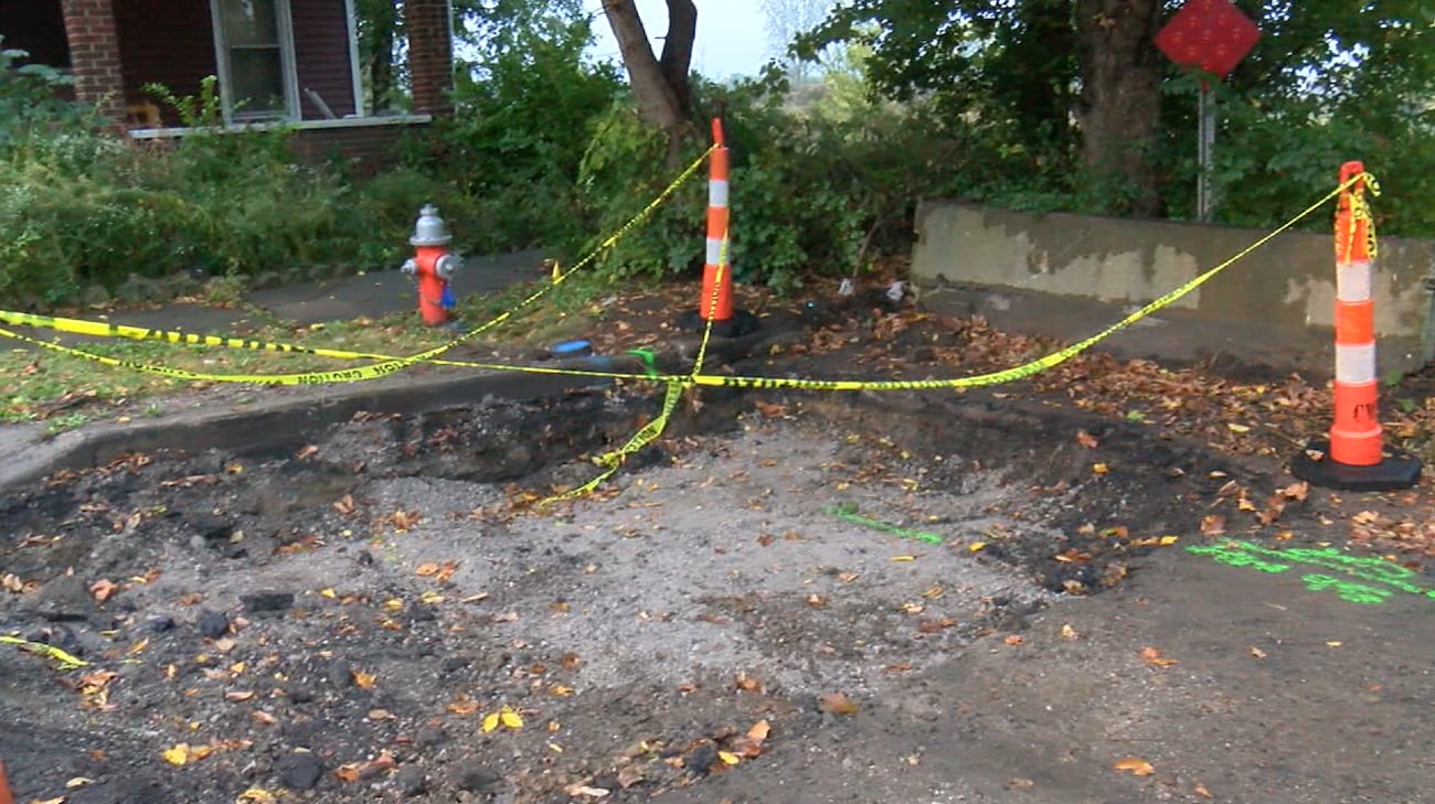 Damaging Garfield Heights woman says underground water line is damaging her home ...