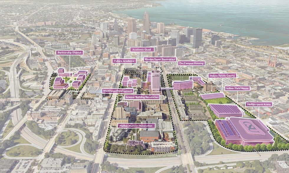 Cleveland State University unveils plan for $650M renovation of ...