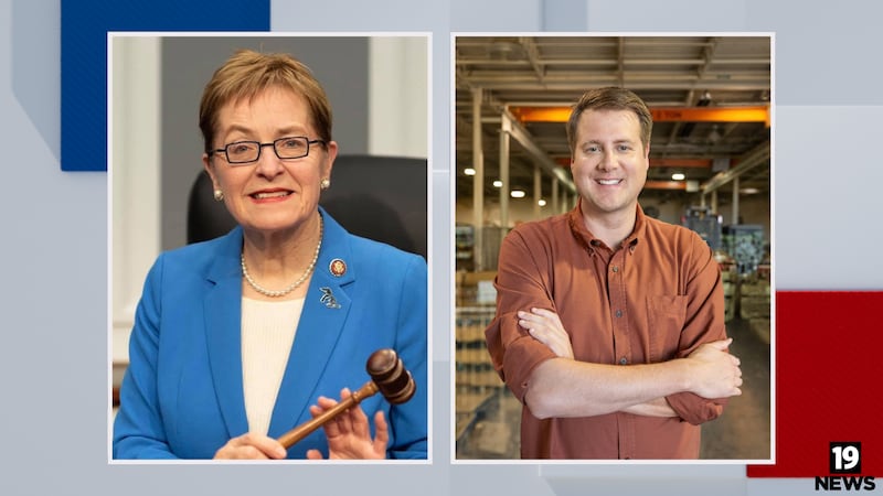 Rep. Marcy Kaptur and Derek Merrin are running for Ohio’s 9th Congressional District.