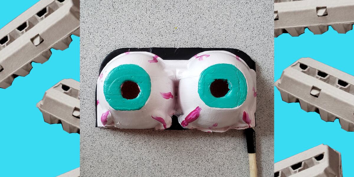 Creating Goggles Family craft time! How to make Big Eye Goggles