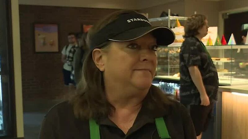 Karen Collingsworth, an employee of the Starbucks at Marshall University, has faced some major...