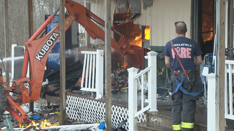 Several local fire departments fight Middleburg Heights house fire