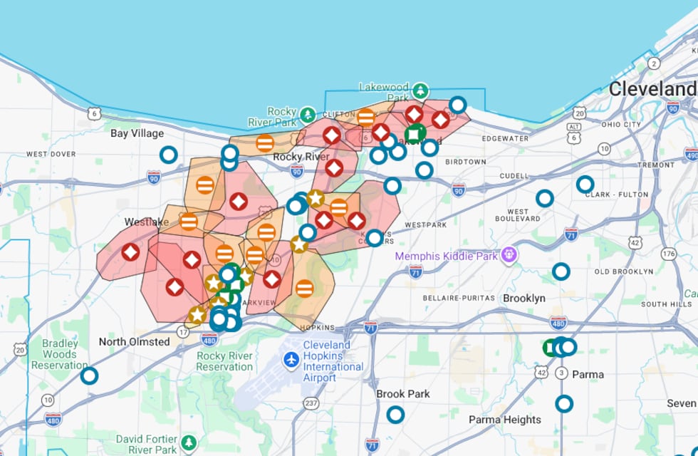 Tens of thousands of FirstEnergy customers are without power again on west side of Cuyahoga County