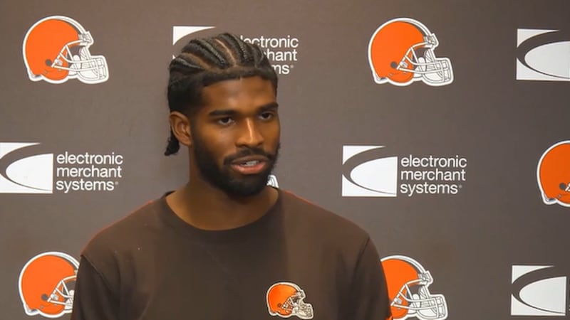 Clevaland Browns' Shedeur Sanders.