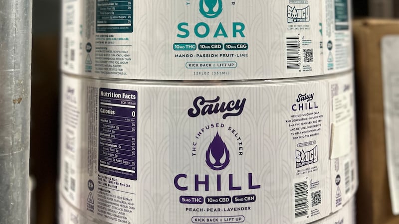 SAUCY THC SELTZER