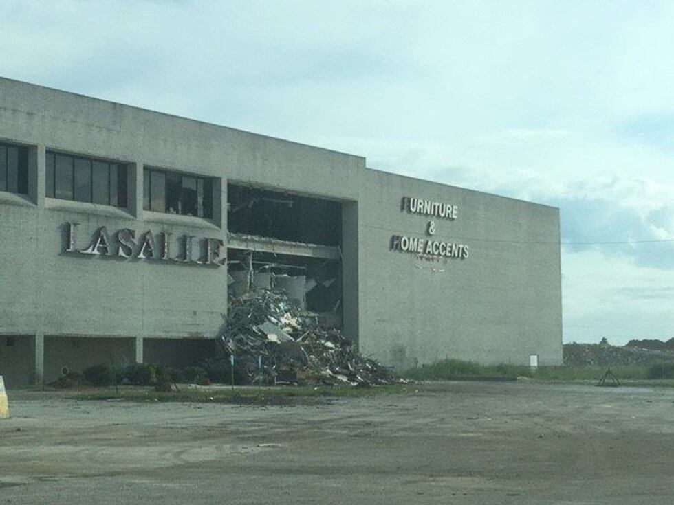 Some buildings on the property have been demolished, others still stand. (Source: WOIO)