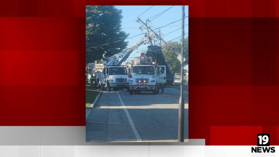 Crews helping repair downed power lines in Berea