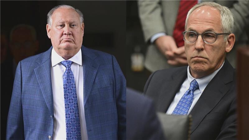 A grand jury indicted Charles E. Jones (left) and Michael Dowling (right), former FirstEnergy...