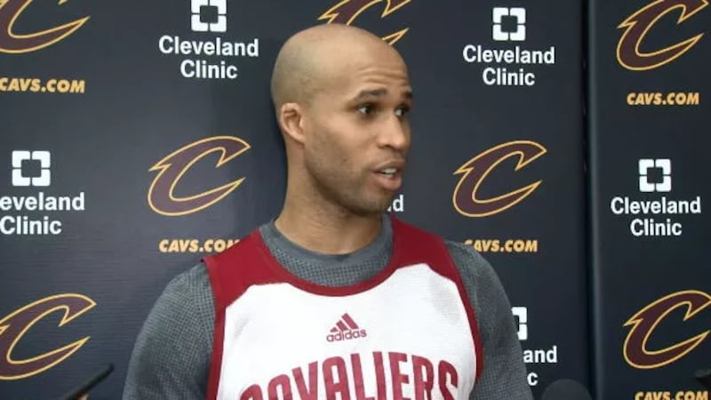 Former Cleveland Cavaliers forward Richard Jefferson posted a photo on Snapchat showing...