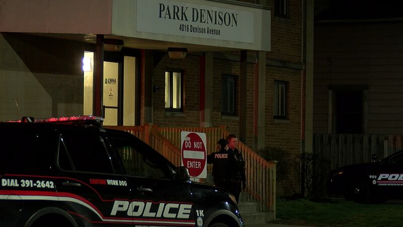 Police are investigating a fatal shooting in an apartment at 4016 Denison Avenue Monday.
