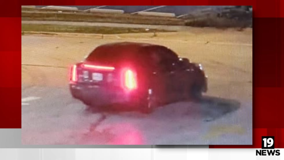 Police say the vehicle pictured was associated with the theft.