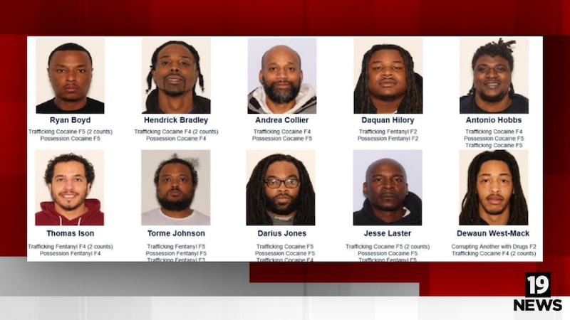 10 indicted in Mansfield drug trafficking investigation; 2 remain at large
