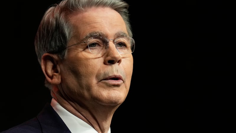 Scott Bessent, United States Secretary of the Treasury, speaks at an Economic Club of New York...