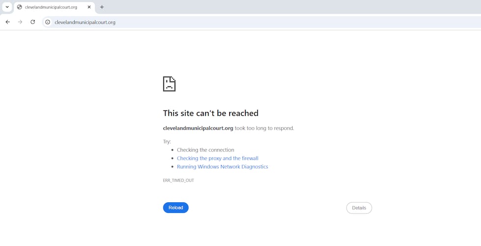 Governor s office says cyber incident over as Cleveland Muni Court Governor s office says cyber incident over as Cleveland Muni Court