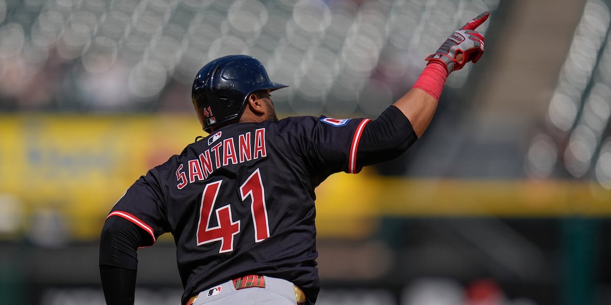 Carlos Santana homers to help the Guardians top the White Sox 4-2 in doubleheader opener