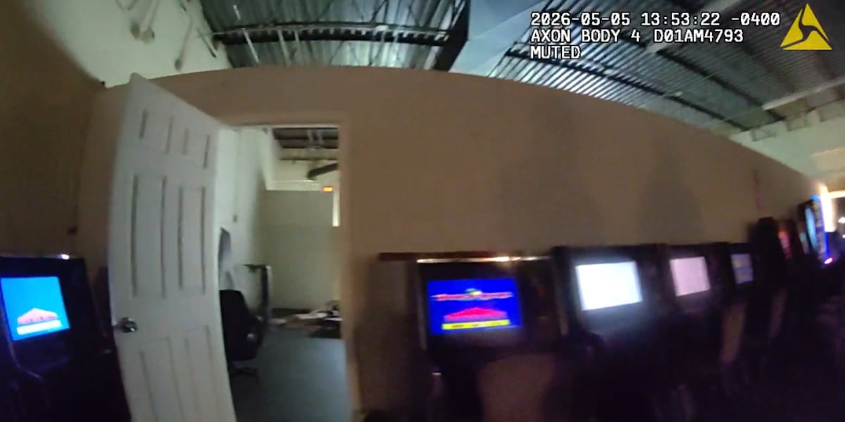 Police body camera video: Akron police, state agents seize illegal slot ...