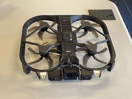 An indoor drone used by police.