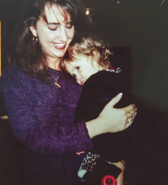 Cathy Parisi with her daughter Angelina.