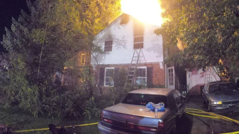 Berea house fire on Westbridge Drive