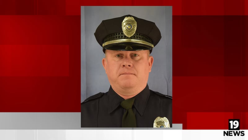 Canton Police Officer Dave Wolgamott was killed in a car accident on the way to work Monday.