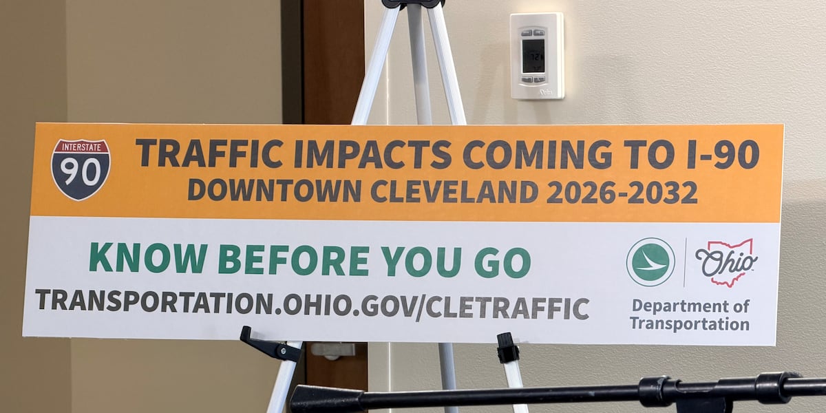 E. 9th Street exit to close Monday, affecting downtown Cleveland commuters through late October