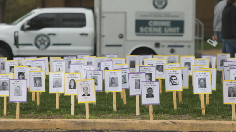 A somber gathering in Bowling Green on Saturday honored Ohioans who remain missing.