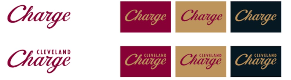 Cleveland Charge new logos
