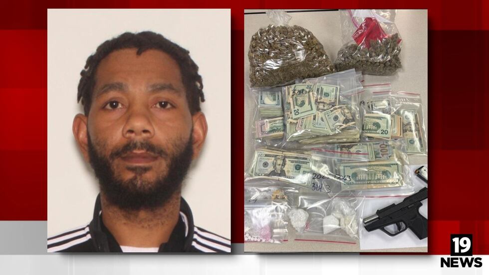 Carlisle Township man arrested on drug and weapons charges