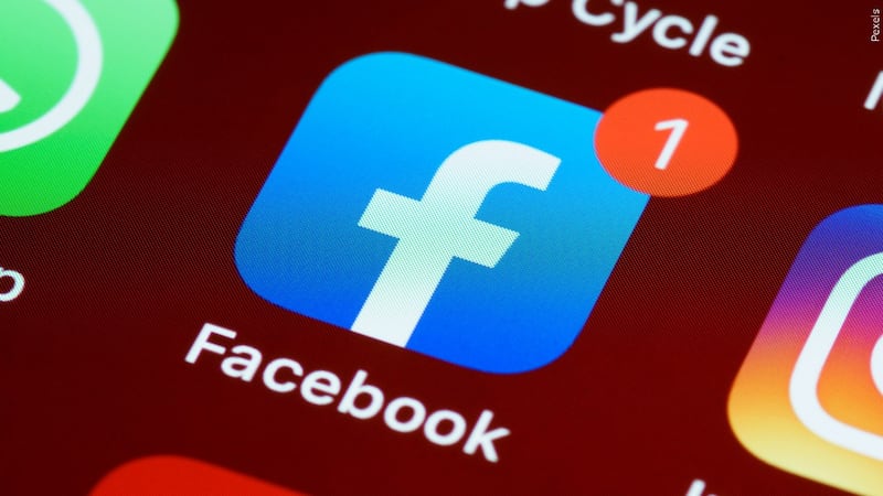 FILE -- Facebook app.