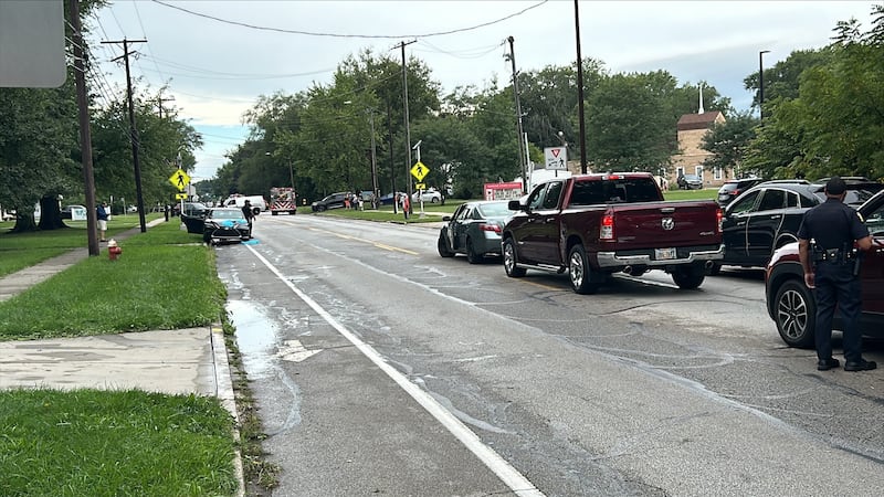 Two children hit by car in front of Hawkins Elementary school, Toledo police say