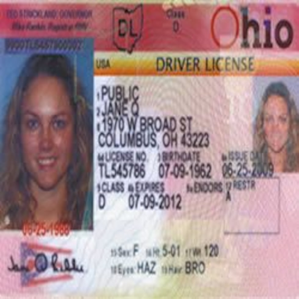 New Look: Ohio Driver's License and State ID Cards Get A New Look