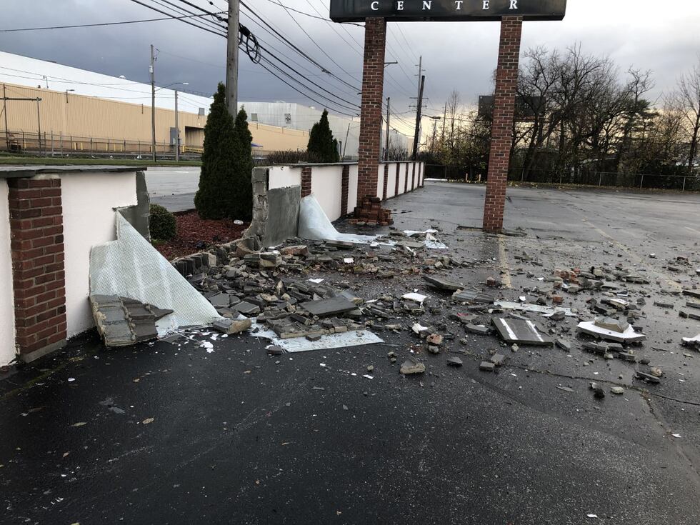 Damages from the crash