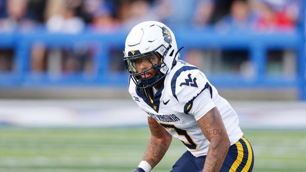 West Virginia cornerback Michael Coats Jr. (3) during an NCAA collage football game on...
