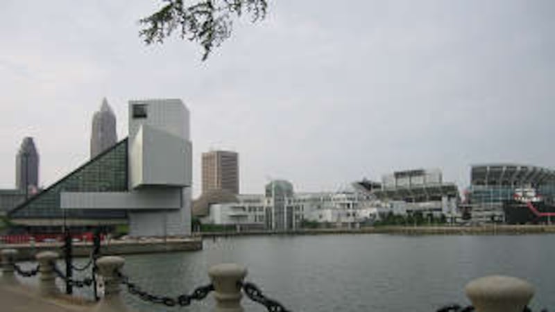 Photos of Cleveland skyline for gallery