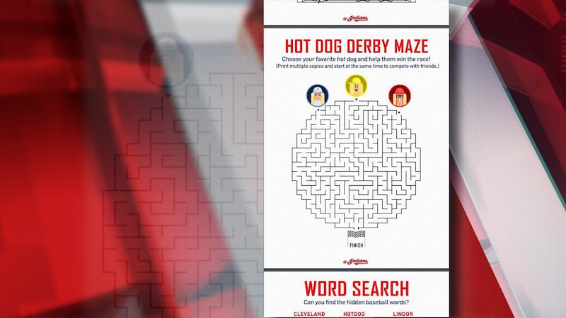 Hot Dog Derby Maze
