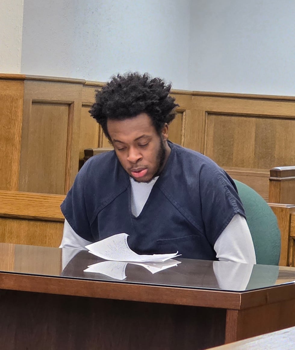 Shamar Steele, 20, pleaded guilty to one count of receiving stolen property and one count of...