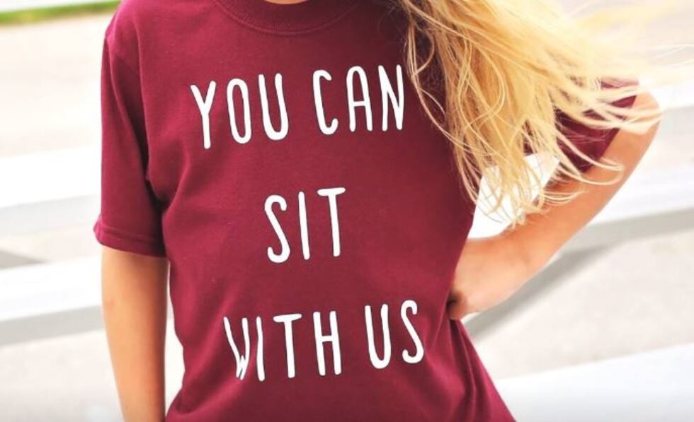 You Can Sit With Us Anti-Bullying T-Shirt You Can Sit With Us Anti-Bullying T-Shirt