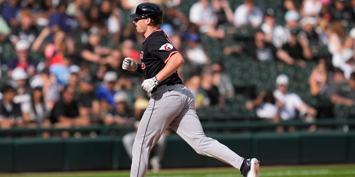 Manzardo has tiebreaking HR, Kwan adds 2 RBIs as Guardians beat White Sox 6-2