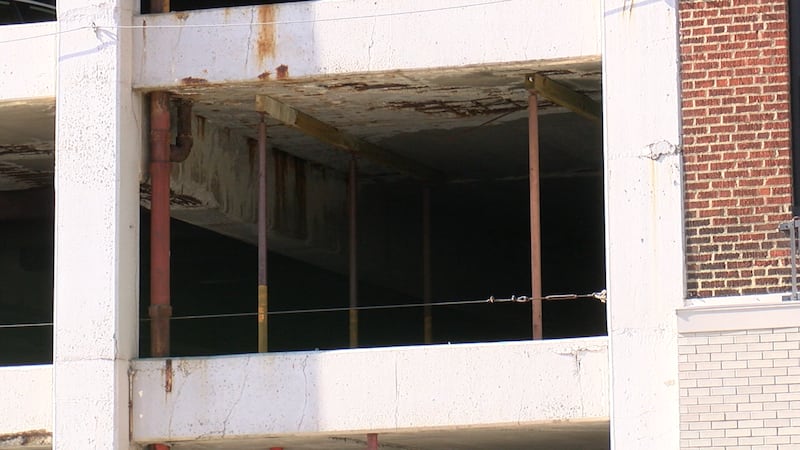 Sean Martin says he walks by one garage on Huron Road nearly every day and says he finally got...
