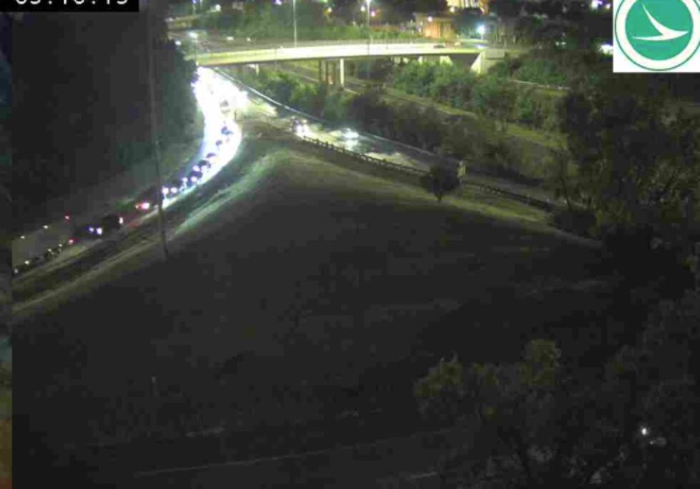 I-90 East ramp to I-71 South closed after car flips