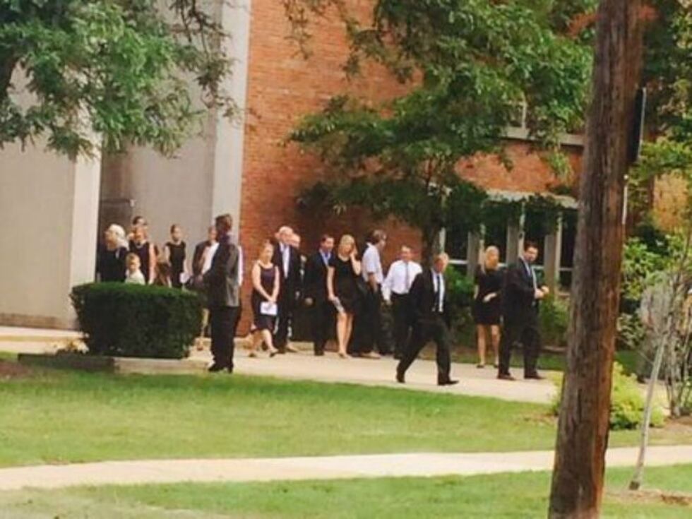 Many loved ones attend Jim Brennan's funeral at Gesu Church. (Source: WOIO)