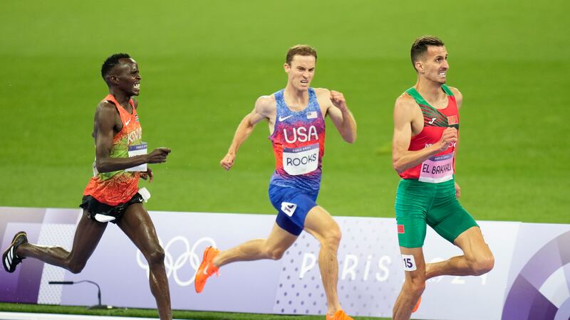 C Rooks Kenneth Rooks takes silver for Team USA, almost pulls upset in steeplechase