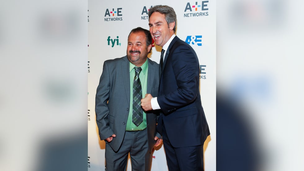 FILE - Mike Wolfe told People in an exclusive interview that he was with "American Pickers"...