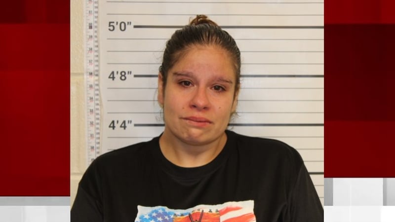 Ashley Jerome, 34, is charged with four counts of reckless endangerment with extreme...