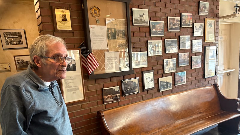 Silvio Trifiletti surveying Hellriegel's Inn, serving as its caretaker for the last 26 years