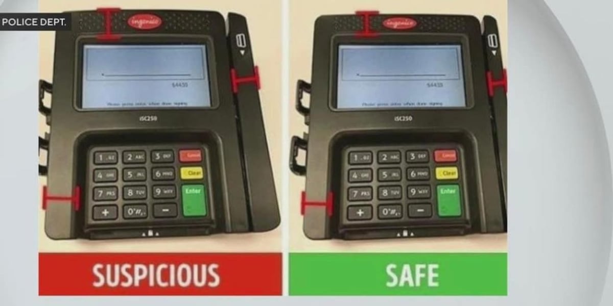 Credit card skimmer found in Akron business Credit card skimmer found in Akron business