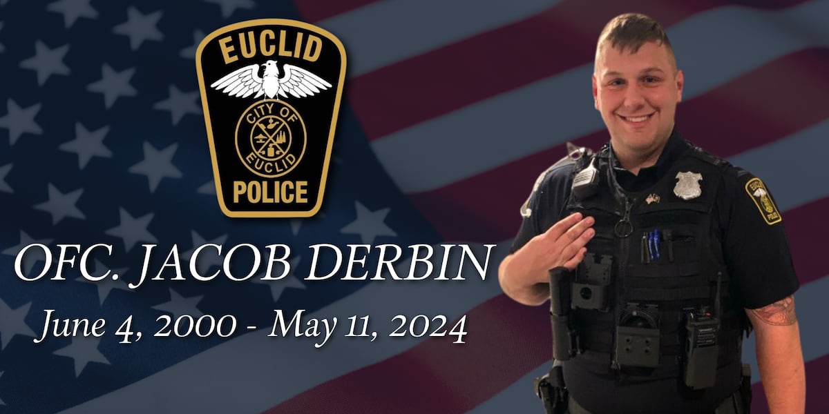 Jacob Auto Police Street renamed in honor of fallen Euclid Police Officer Jacob Derbin