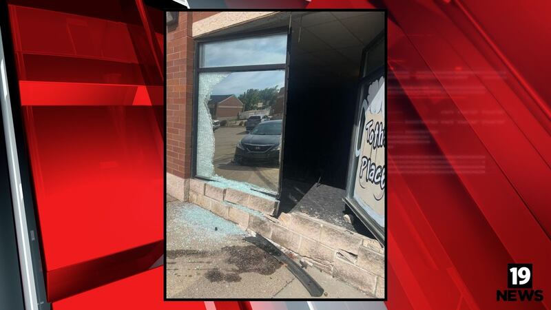 The manager of Toth's Place said no one was injured and the bar opened as scheduled.