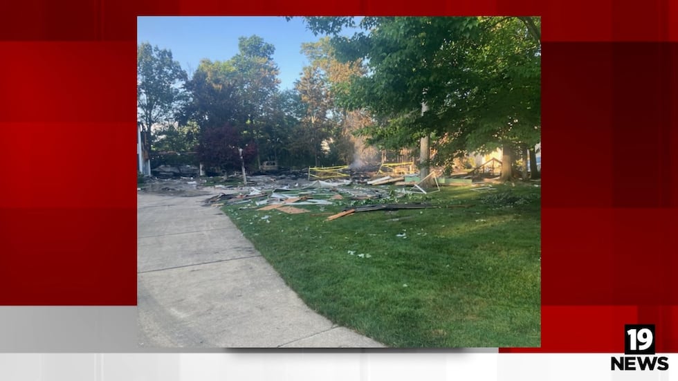 Twinsburg Township home explosion damages 15 houses and hospitalizes 2