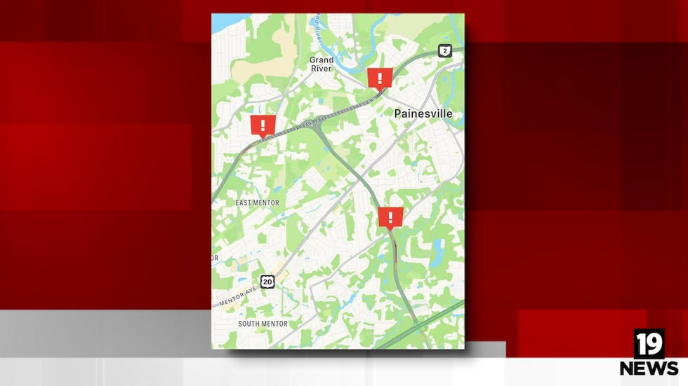 According to OHGO, all lanes on State Route 2 west of State Route 283 and Richmond Street will...